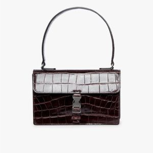 BRAND NEW Staud Buckle Bag - Mahogony